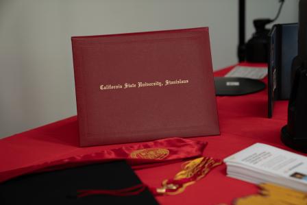 Red College Diploma Cover 