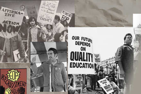 Collage of protest photos