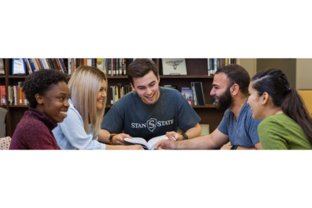 Students studying