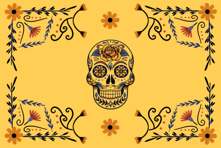 Dia De Los Muertos art