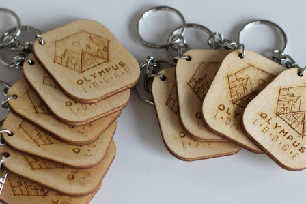 Laser Engraved Keychains