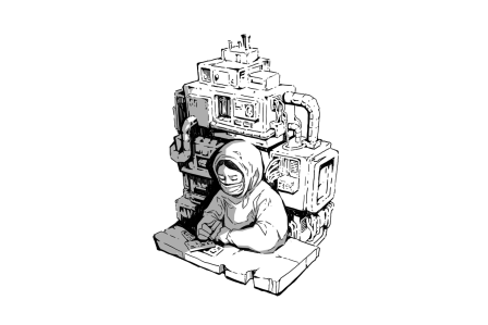 Microchip Illustration by Janie Lobo Sapigao