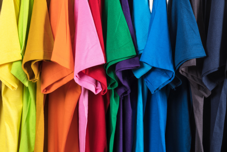 T-Shirts of different colors