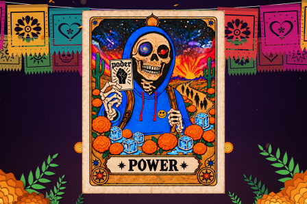 Day of the dead card