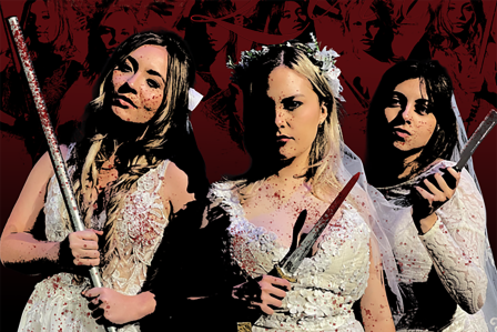 Big Love theatre production art