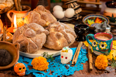 Dia de muertos altar