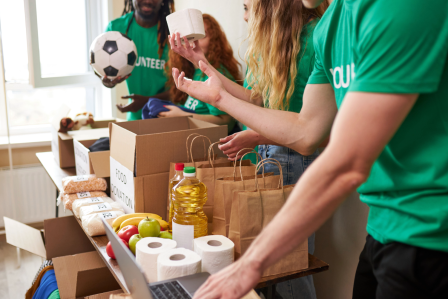 Food and clothing drive 