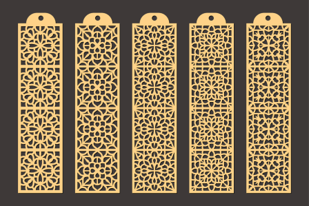 laser engraved bookmarks