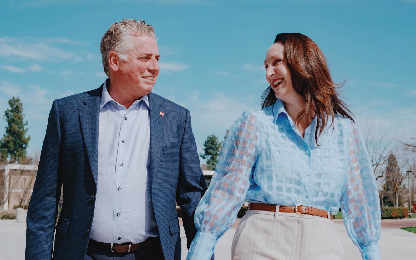 Steve Gemperle with wife, Alison (Ali) Morr Gemperle