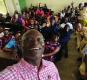 Ag Professor Oluwarotimi Odeh with students in Nigeria