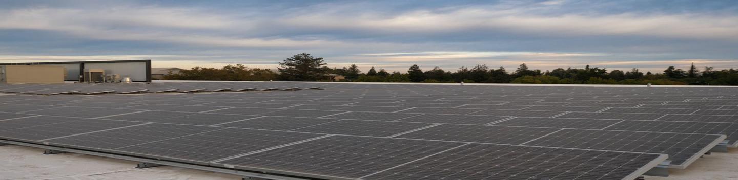 Rooftop solar panels