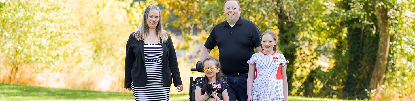 Les Rogers and family