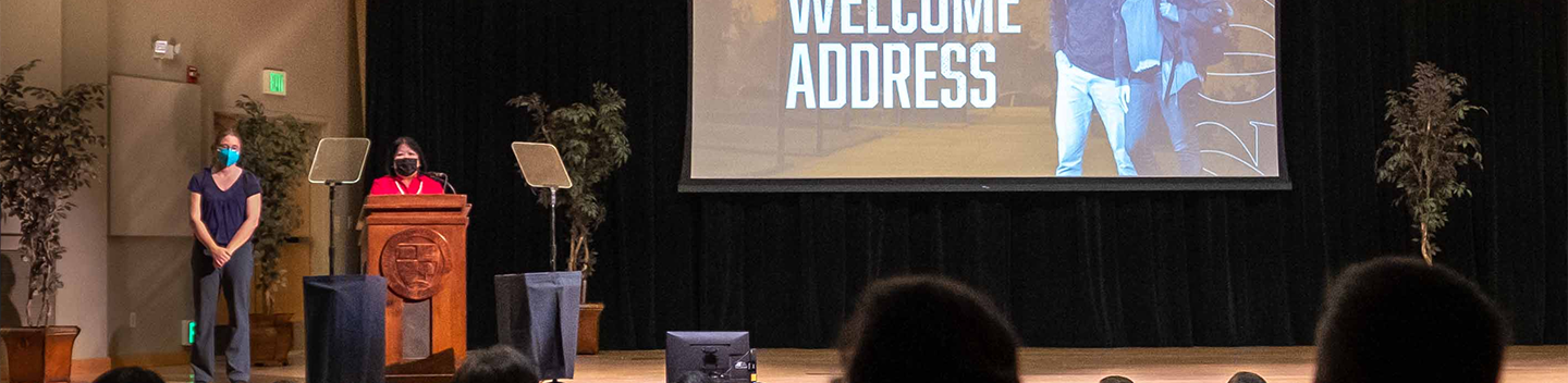 Fall 2022 Welcome Address