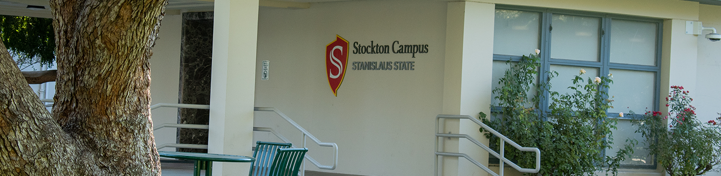 Exterior image of the Stanislaus State Stockton Campus