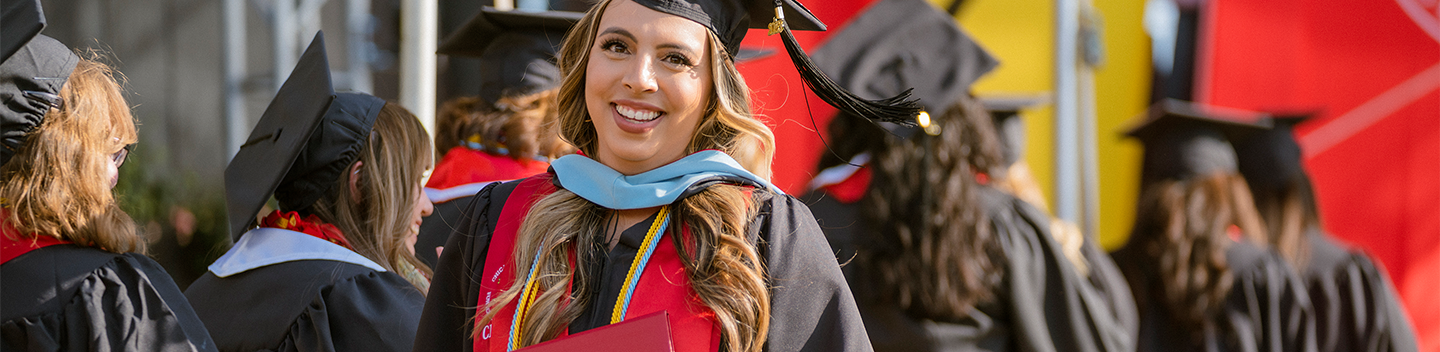grad at commencement