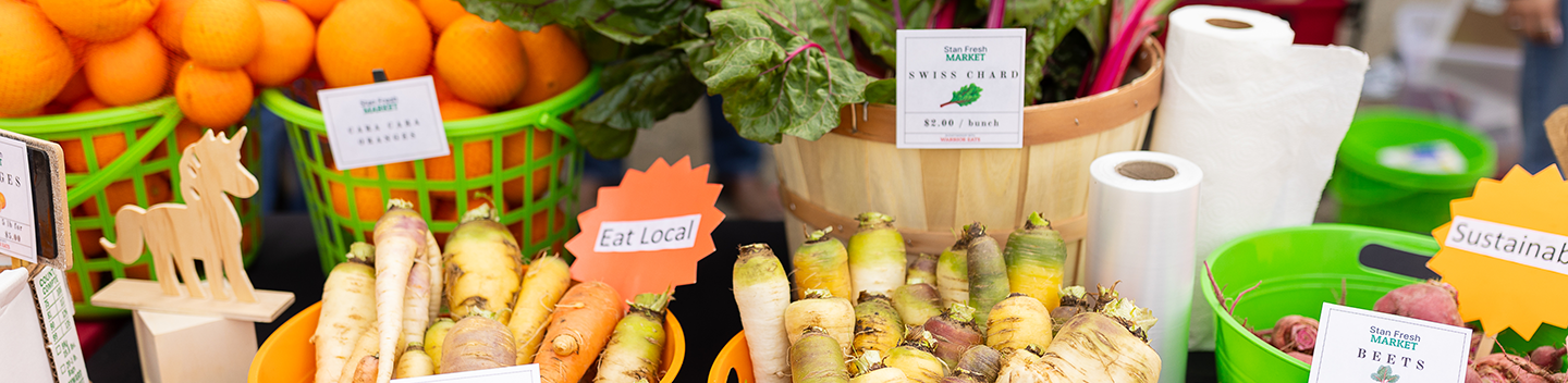 Produce from the StanFresh Market