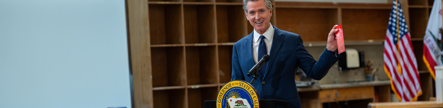 Governor Gavin Newsom