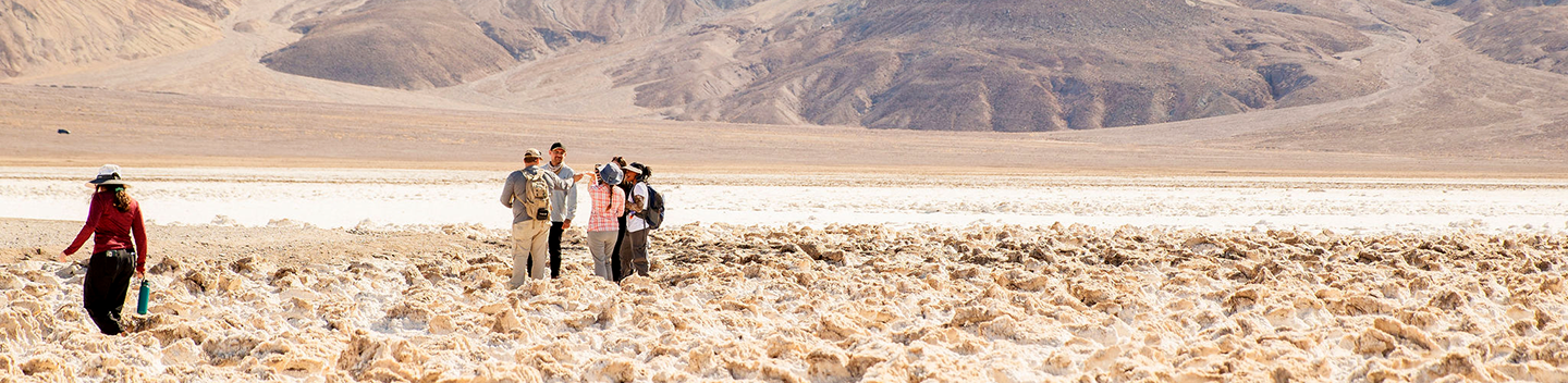 class at Devil's Golf Course in Death Valley