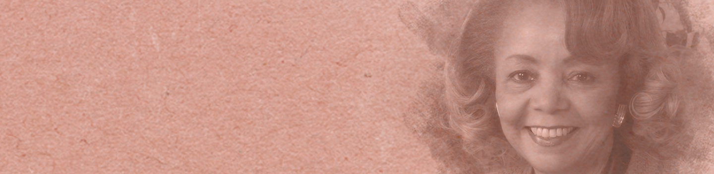 A wallpaper graphic features Dr. Marvalene Hughes