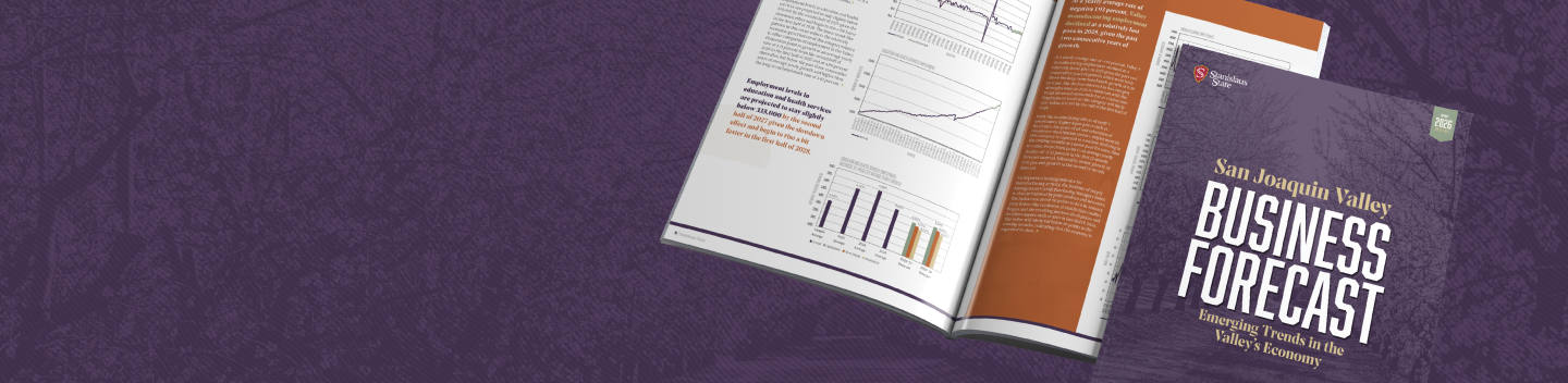 Cover of the San Joaquin Valley Business Forecast