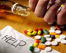 help sign next to drugs and alcohol