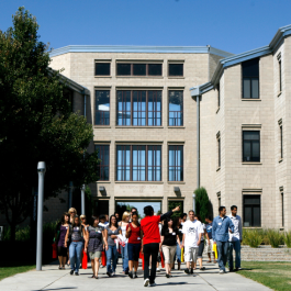 Demergasso-Bava Hall Front Entrance Exterior