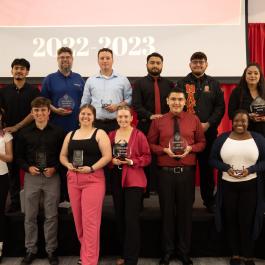 Group of Students from Student Leadership Awards 2023. 