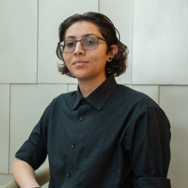 Lu Aguiniga, young nonbinary scholar.
