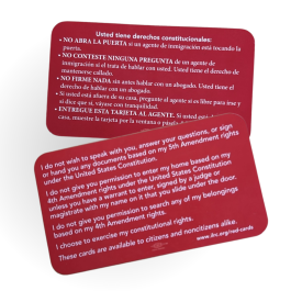 ILRC Red Card.