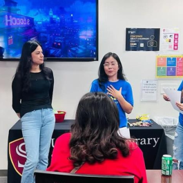 Photo of students during a Well-being Ambassador Meeting.