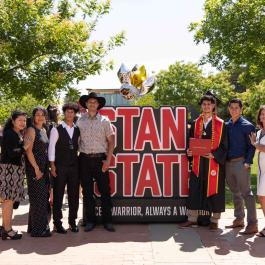 Graduate with Family.