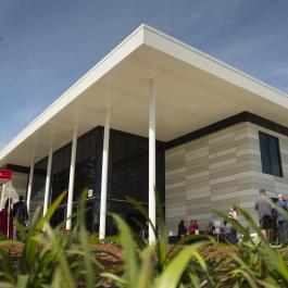 Willow Hall building at Stockton Campus