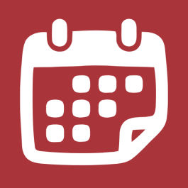 Calendar icon representing scheduled advising appointments