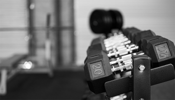 Campus Recreation dumbbells