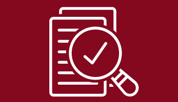 Magnifying glass icon.