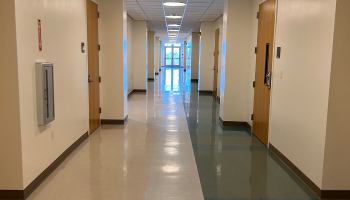 Naraghi Hall Second Floor hallway