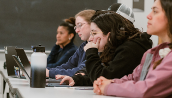 Students sitting in lecture