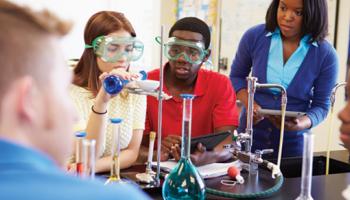 Image of students in class 