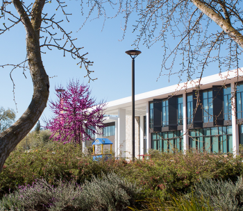 Exterior of the Vausche Library