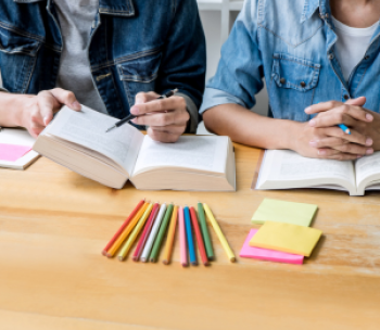 Student tutoring 