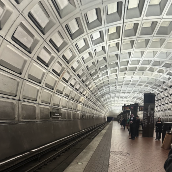 DC metro, photo take by Rylee Steelman