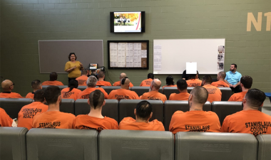 Presentation at Stanislaus County Jail, REACT Facility