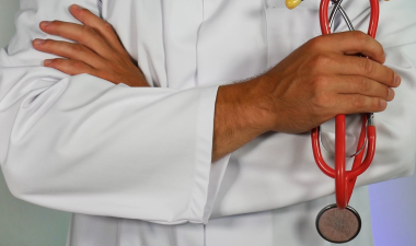 doctor holding a stethoscope