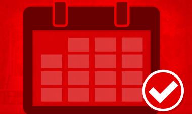 Red calendar icon