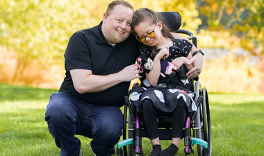 Les and daughter Gloria