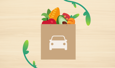 Curbside Pick-up: Food Distribution Icon