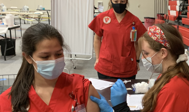 Stan State nursing students