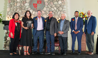 President Junn with Champions of the American Dream honorees