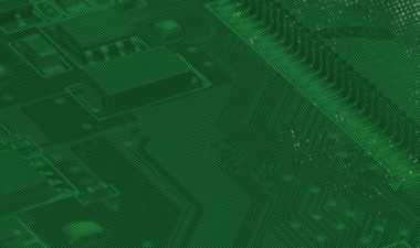 Computer chip graphic