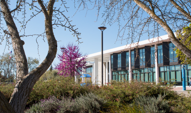 Exterior of the Vausche Library